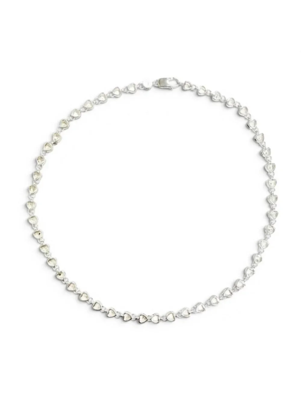 Tiffany & Co Vintage Puff Heart Necklace 925 Sterling Silver
